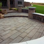 Barn Planks Paver Patio by Silver Creek Stoneworks at Benson Stone Co. in Rockford, IL