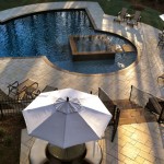 Slate Paver Patio by Silver Creek Stoneworks at Benson Stone Co. in Rockford, IL