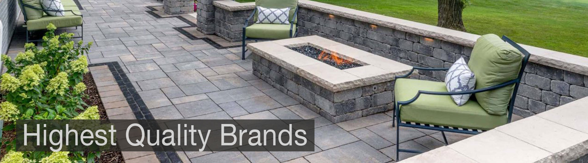 Benson Stone Company carries the highest quality brands of landscaping products for your home or business.