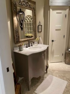 freestanding bathroom vanity and quartz vanity top