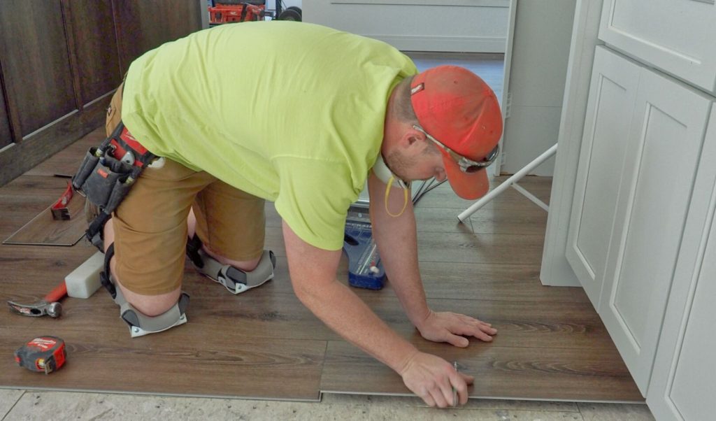 installing luxury vinyl flooring