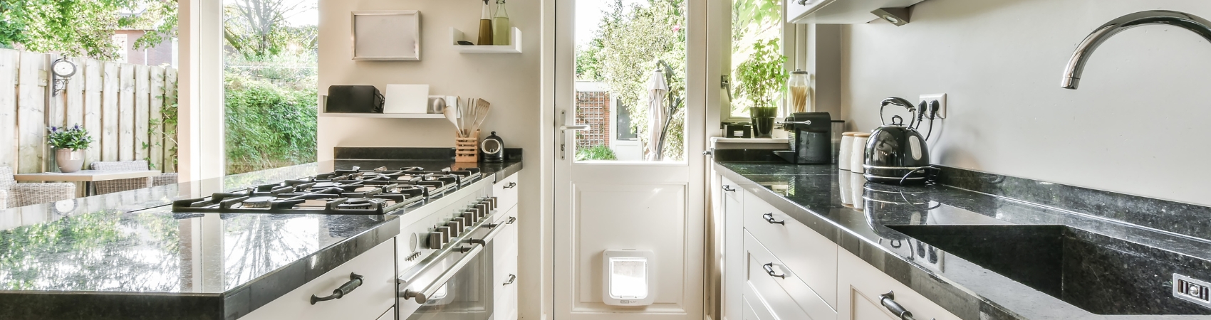 bright kitchen from a talented kitchen designer