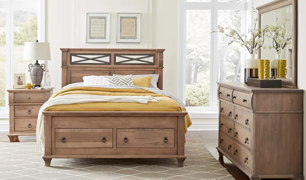 amish bedroom furniture set