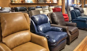 recliner warehouse at benson stone co in rockford, il