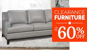 Clearance Furniture up to 60% off during the Summer Clearance Sale!