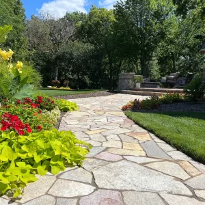 landscaping stone path rockford, il
