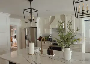 French Country Kitchen with Open Layout