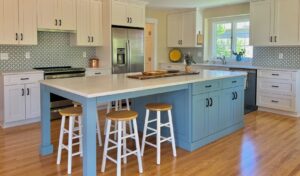 swedish farmhouse style home remodel by benson stone company in rockford, il