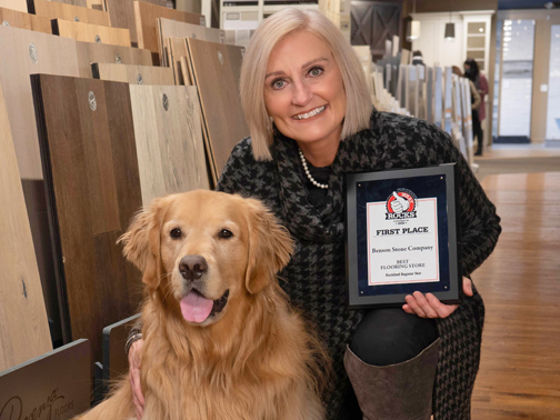 Benson Stone Voted #1 in Flooring - The One Sale